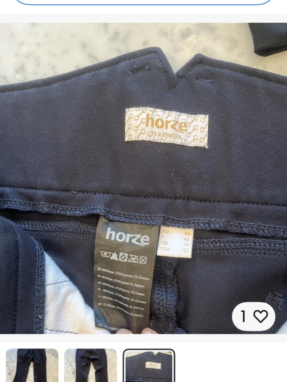 Horze Riding Breeches